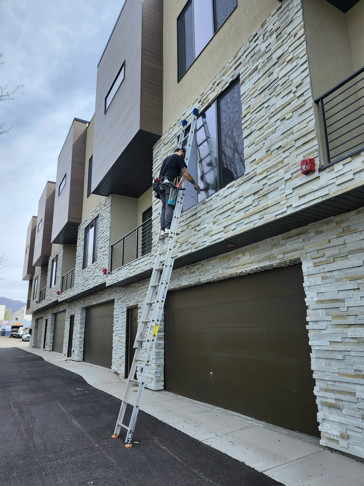 Clearly Clean equipment for larger window cleaning projects